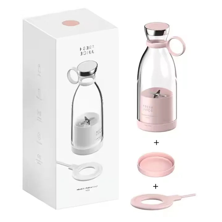 Fresh Juice Blender Portable Blender 350Ml Wireless Rechargeable Usb Juicer Cup Fruit Mixer Smoothie Juicer Blender