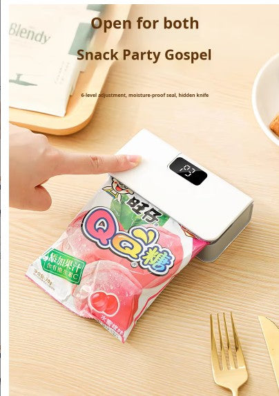 Rechargeable Mini Handheld Plastic Bag Thermal Heat Sealer