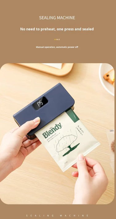 Rechargeable Mini Handheld Plastic Bag Thermal Heat Sealer